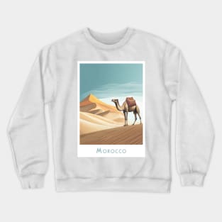 Majestic Morocco Camel Crewneck Sweatshirt